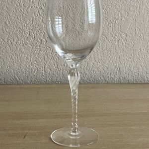 Lenox Discontinued Aria Lead Crystal Wine Glass